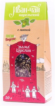 Иван-чай Карельский с мятой 50г, Мама Карелия - фото 20752