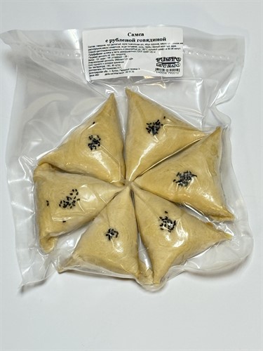 Самса с рубленой говядиной, 500 гр Testo-myaso - фото 23783