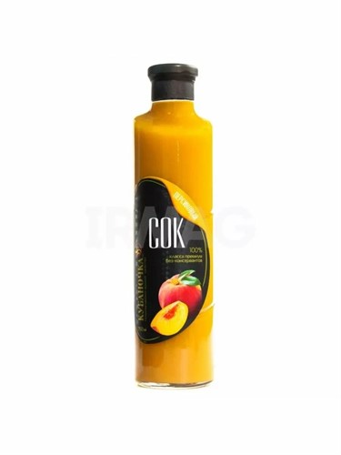 Сок персиковый с мякотью ТМ Кубаночка ст/б 0,75 л - фото 24155