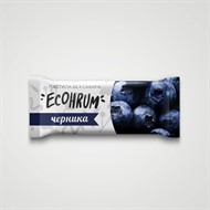Пастила Eco hrum без сахара, черника 20 грамм
