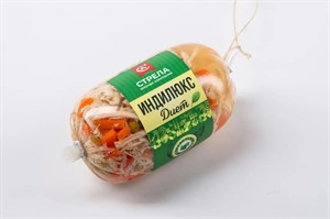 Заливное из мяса индейки с овощами "Стрела" 400гр