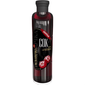 Сок вишневый ТМ Кубаночка ст/б 0,75 л