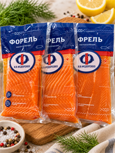 Форель филе слабосоленое в/у Карелия