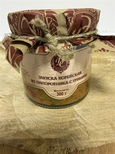 Закуска корейская из папоротника с грибами 300г