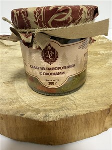 Салат из папоротника с овощами 300г